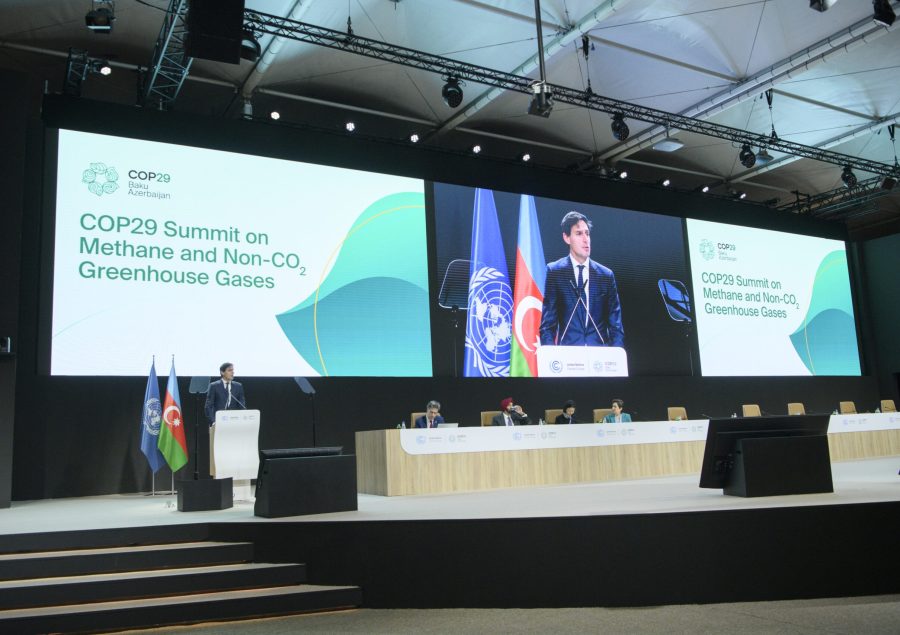 COP29, Baku. Visits of European Comission.