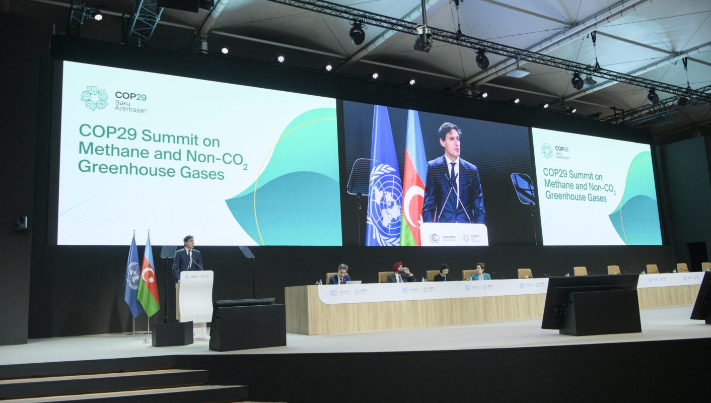 COP29, Baku. Visits of European Comission.